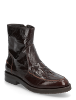 Billi Bi - Boots - Aulinukai plokščiu kulnu - Ruda