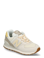 New Balance - New Balance 574 - Sportiniai žemapadžiai sportbačiai - Kreminė spalva