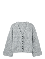 Topshop - Tsrene Ls Cardigan Knt Noos - Megztinis - Pilka