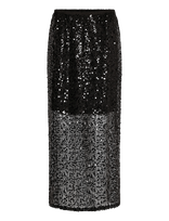 Nümph - Nukasia Skirt - Maxi sijonas - Juoda