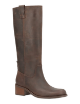 Phenumb Copenhagen - Martina Long Leather Boots - Ilgaauliai batai - Ruda