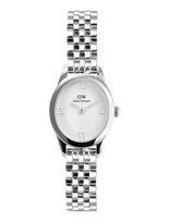Daniel Wellington - Ophelia Mini 22X25.5 Beans Link White S - Analoginis laikrodis - Sidabro