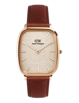 Daniel Wellington - Marlon 32X36.30 St Mawes Linen Rg - Analoginis laikrodis - Ruda