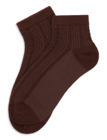 SUI AVA - Sofie Ankle Socks - Futbolo kojinės iki kulkšnių - Ruda