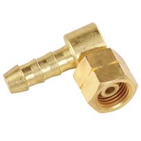 Kampinis dujų adapteris 1/4'' LH 8x15 mm žarnai