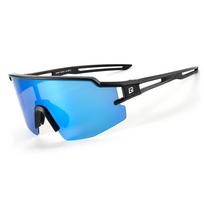 Rockbros 14120008007 poliarizuoti dviratininko akiniai su UV400, juodi / mėlyni