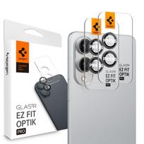 Spigen Optik Pro GLAS.TR Ez Fit kameros apsauga Samsung Galaxy S25 Edge, juoda
