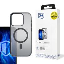 3mk Frosty MagCase dėklas iPhone 16 Pro telefonui, juodas