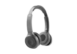 CISCO Headset 730 – Bluetooth – anglies juodos spalvos su kelioniniu dėklu, USB adapteriu, USB ir 3,5 mm jungtimis