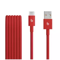 Apple Beats USB-A į USB-C pintas laidas (1,5 m) – Rapid Red (MFEJ4ZM/A)