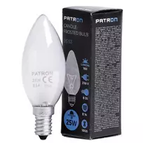 Kaitrinė lemputė E14 25W B35 230V FR