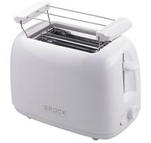 Brock BT 1008 WH Toaster 650-750W, White