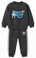 Komplektas berniukui su džemperiu ir kelnėmis „Adidas: Bluey“, tamsiai pilkas