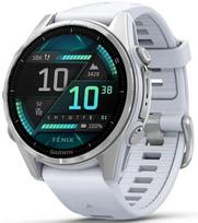 Garmin Fenix 8 010-02903-00 43 mm AMOLED multisporto laikrodis, šviesiai pilkas