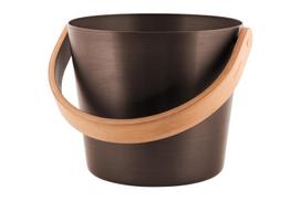 Kibiras saunai RENTO, aliuminis, rudas 5 l, 23 x 23 cm