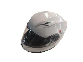 Motociklininko šalmas YM-925, L (59-60 cm), balta