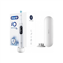Oral-B Electric Toothbrush | iO6 | Rechargeable | For adults | Brush heads included: 1 | Brushing modes: 5 | White