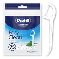 Oral-B Easy Clean tarpdančių siūlo laikikliai, 75 vnt.