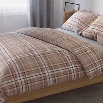 Medvilninio satino patalynės komplektas, 220x200 cm antklodės užvalkalas su dviem pagalvių užvalkalais, 115 g/m² audinio tankis, elegantiška miegamojo tekstilė, minkšta patalynė