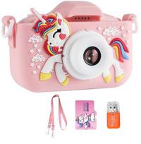 Vaikiškas fotoaparatas VF5 Rožinė Unicorn