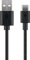 Goobay 59124 USB-C charging and sync cable (USB-A to USB-C) 3 m