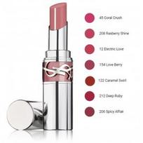 Yves Saint Laurent Loveshine Wet Shine Lipstick maitinamieji lūpų dažai - 208 Rasberry Shine
