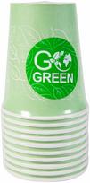 Vienkartiniai puodeliai Go Green JetWorld, 250 ml, Ø 8 cm, 15 cm, 10 vnt.