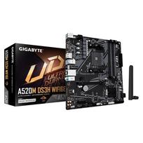Pagrindinė plokštė Gigabyte A520M DS3H WF6E