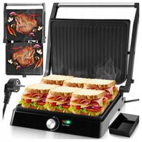Elektrinis grilis Maltec SM3000W-PRO, sumuštinių keptuvė, panini, 2200W