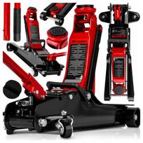 Automobilinis domkratas „žaba“ žemo profilio hidraulinis 385 mm 2,5 t