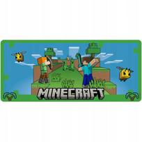 Minecraft pelės kilimėlis, itin didelis, 80x35 cm - licencijuotas produktas