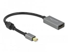 Delock Active Mini DisplayPort 1.4 to HDMI Adapter, 4K 60 Hz (HDR)