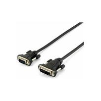 Kabel Equip DVI-I - D-Sub (VGA) 1.8m Black (0118943) | 0118943 | 4015867166185