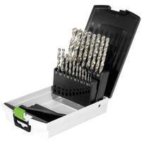 Grąžtų rinkinys kasetėje FESTOOL HSS D 1-10 Sort/19 498981