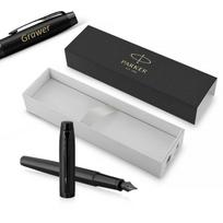 Parker IM Achromatic plunksnakotis juodos spalvos (M) su graviravimu