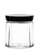 Rosendahl - Grand Cru Storage Jar 50 Cl - Virtuvės stiklainis - Juoda