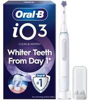 Oral-B Braun iO3 Quite Baltas elektrinis dantų šepetėlis (balinamasis leidimas)