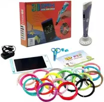 Riff 3D printing pen 7in1 5m x 20 Colors Violet RF-3DPEN-7IN1-VI