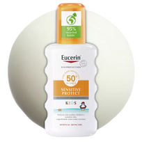 EUCERIN Sun Kids Sensitive Protect 200 ml - izsmidzināms saules aizsarglīdzeklis ar SPF 50+