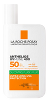 LA ROCHE-POSAY Anthelios Uvmune saules aizsarglīdzeklis SPF 50+ Oil Control Fluid, 50 ml