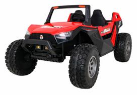 Vaikiškas elektromobilis Bagis Clash STRONG 4x4 Raudonas