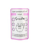 GUSSTO Fresh Goat 85 g šviežia ožkienos, monoproteininė drėgna maistas katėms