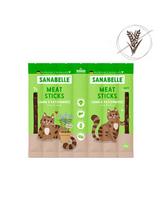 SANABELLE Meat Sticks aviena ir katžolė 35 g aviena ir katžolė be grūdų skanėstas katei