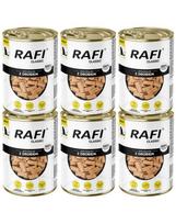 RAFI Classic Vištiena padaže 6x1240 g drėgnas maistas visų veislių šunims