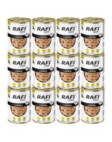 RAFI Classic Vištiena padaže 12x1240 g drėgnas maistas visų veislių šunims