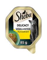 SHEBA Delicacy su vištiena želė 22x85 g drėgnas maistas katėms