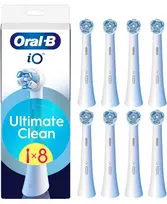 Dantų šepetėlis „Oral B iO“ serijos „Ultimate Clean“ keičiamos dantų šepetėlio galvutės – baltos – 8 vnt.
