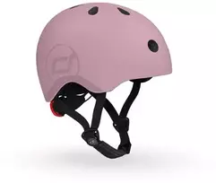 „Scoot and Ride“ – vaikiškas šalmas SM – 51–55 cm – miško uogų spalvos (00083)