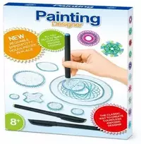 Extralink Toys | Spirografas vaikams, rinkinys spiralinių piešimo žaislų, mandalos šablonas, skirtas mokytis piešti | 26 elementai