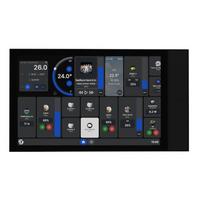 Shelly Wall Display XL Black, Sieninis monitorius, Juodas